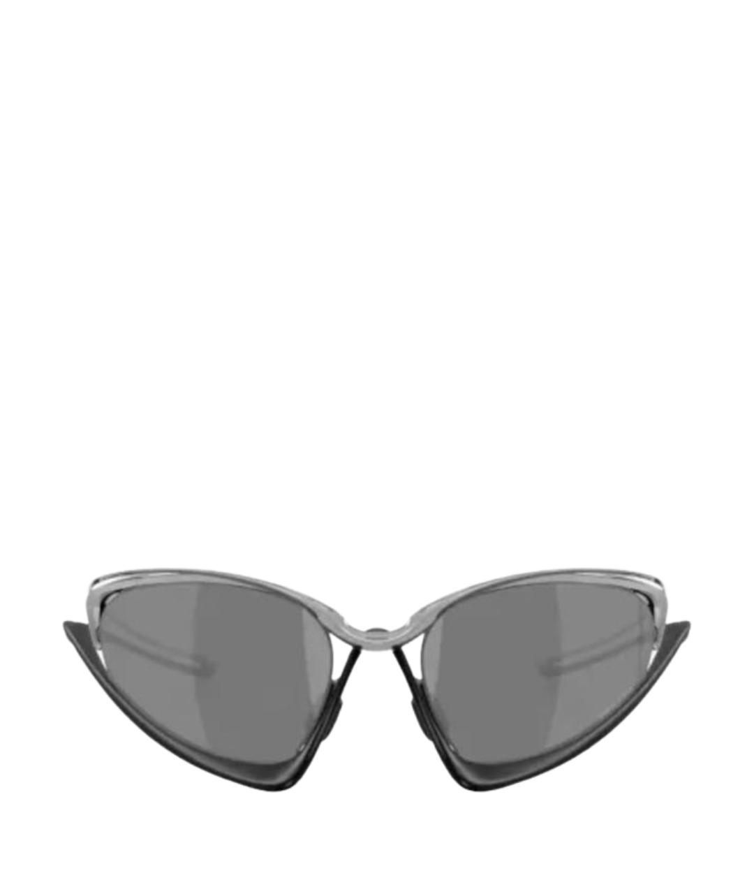 OAKLEY Черные металлические солнцезащитные очки, фото 1