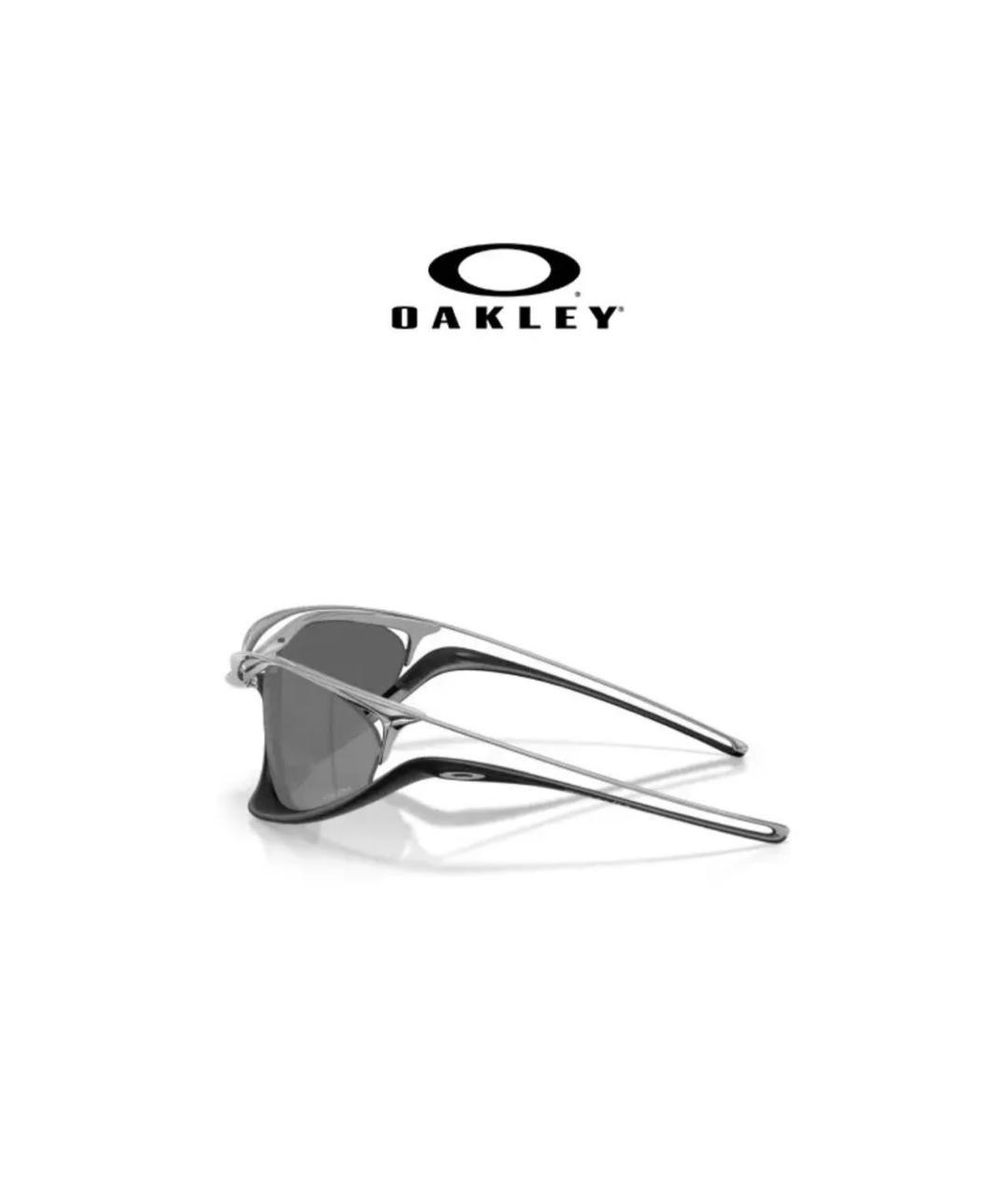 OAKLEY Черные металлические солнцезащитные очки, фото 2