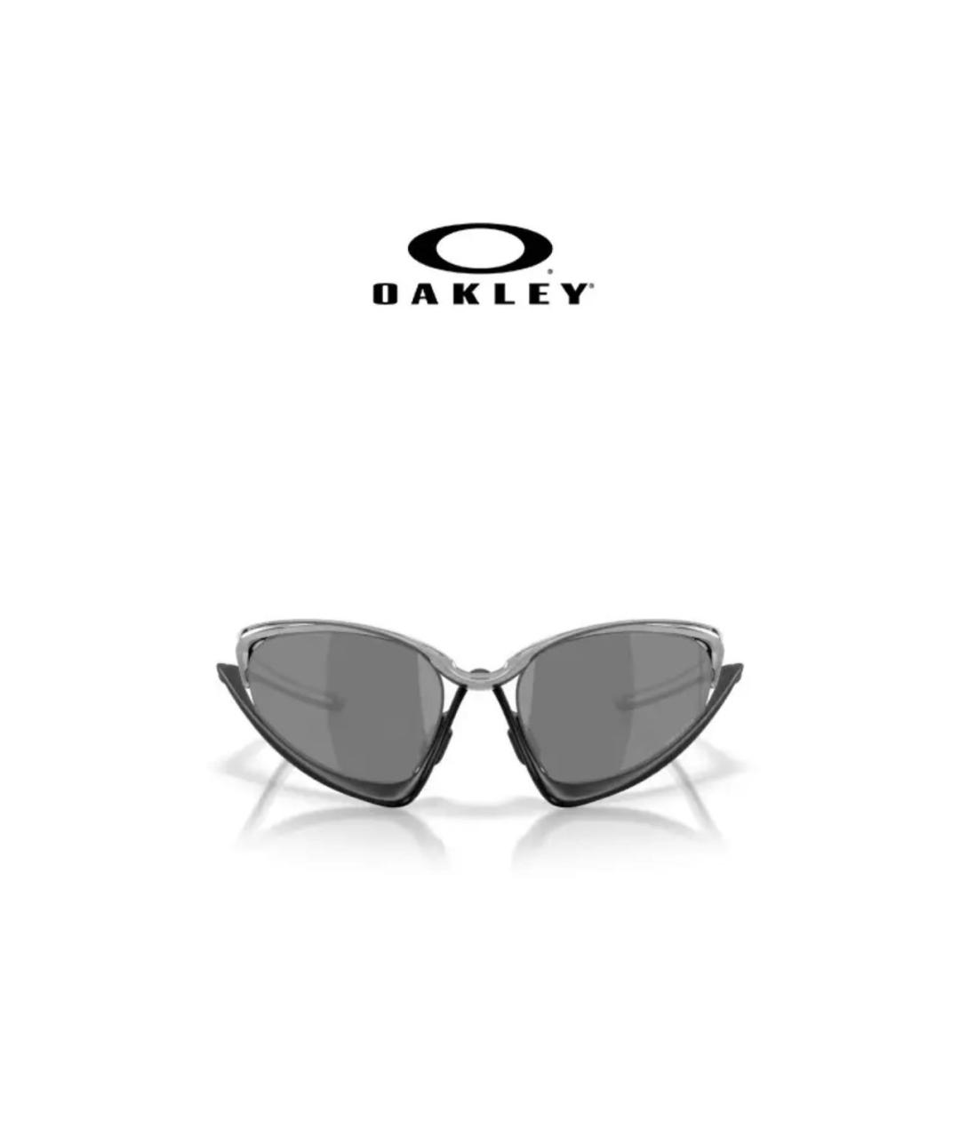 OAKLEY Черные металлические солнцезащитные очки, фото 9