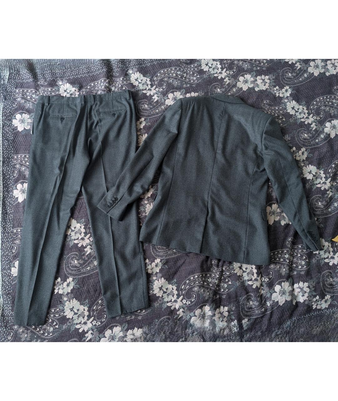 SAINT LAURENT Антрацитовый повседневный костюм, фото 7