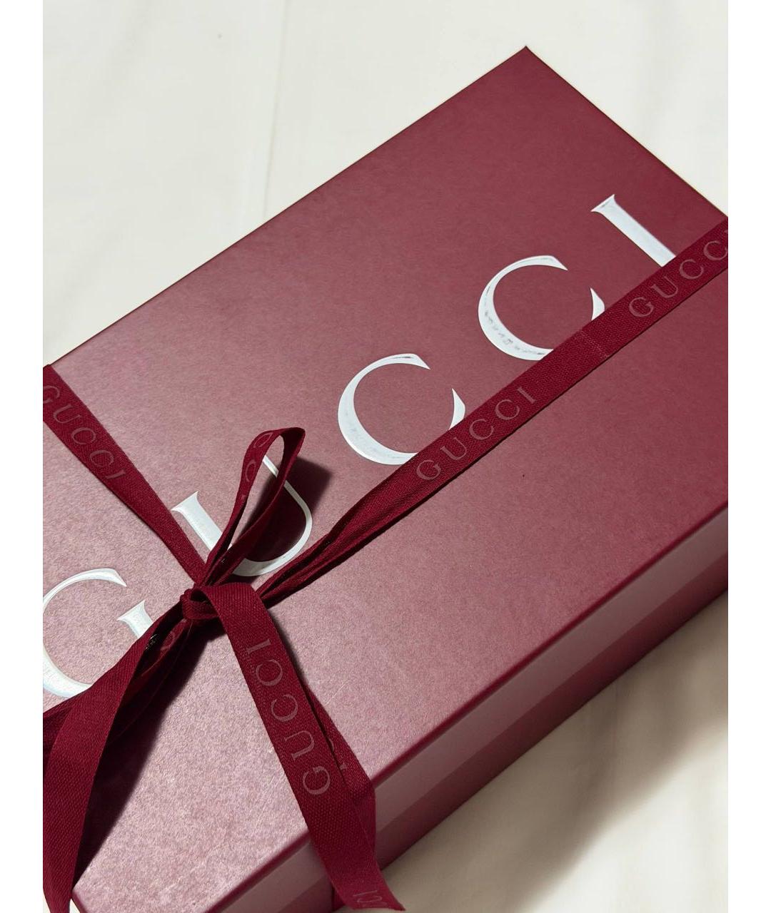 GUCCI Бежевые текстильные кеды, фото 7
