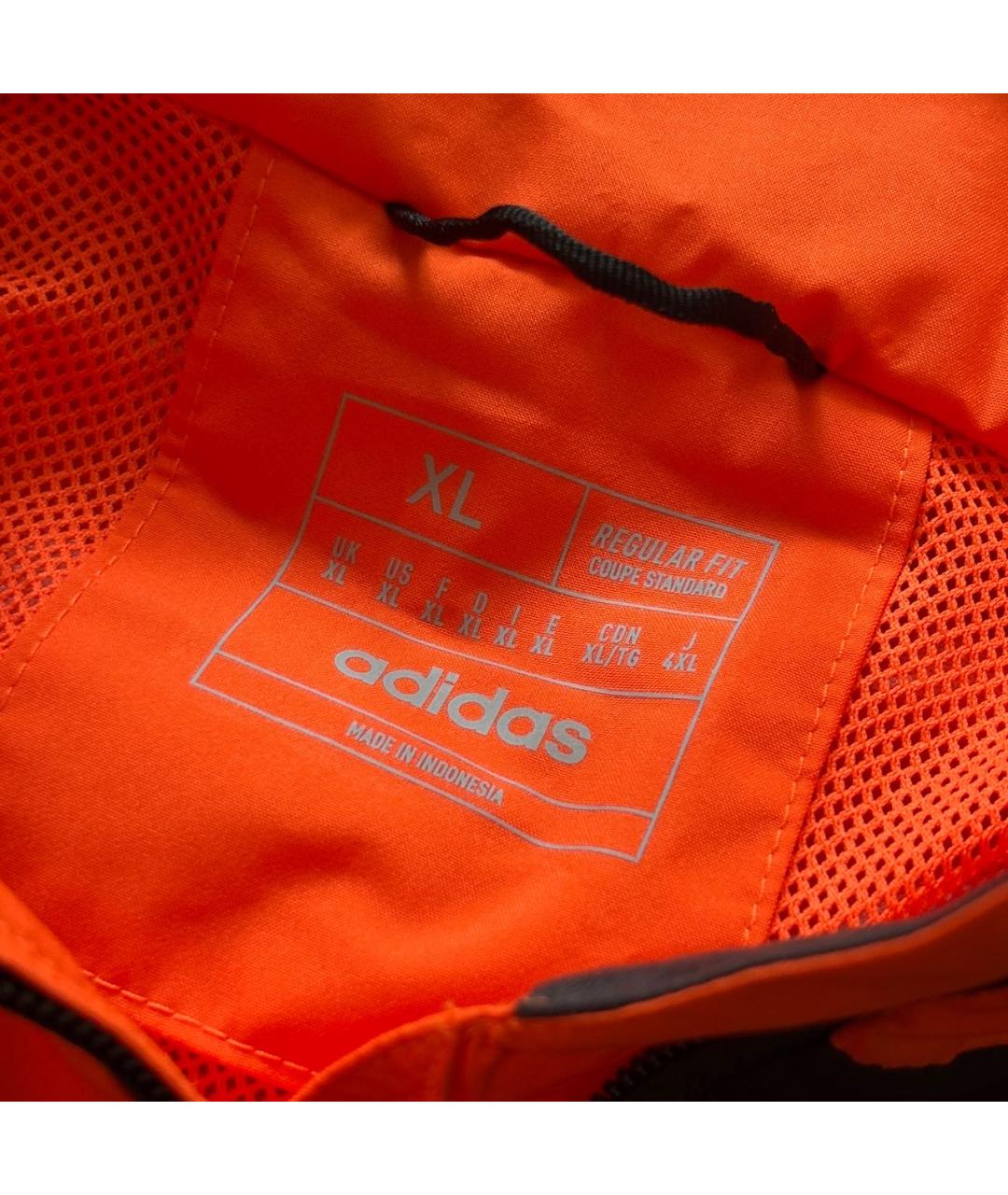 ADIDAS Оранжевая полиэстеровая куртка, фото 6
