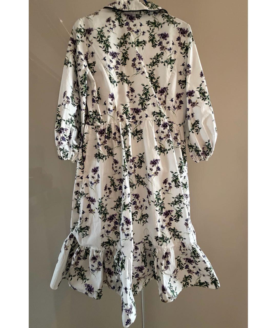 BLUMARINE Белое хлопковое платье, фото 2