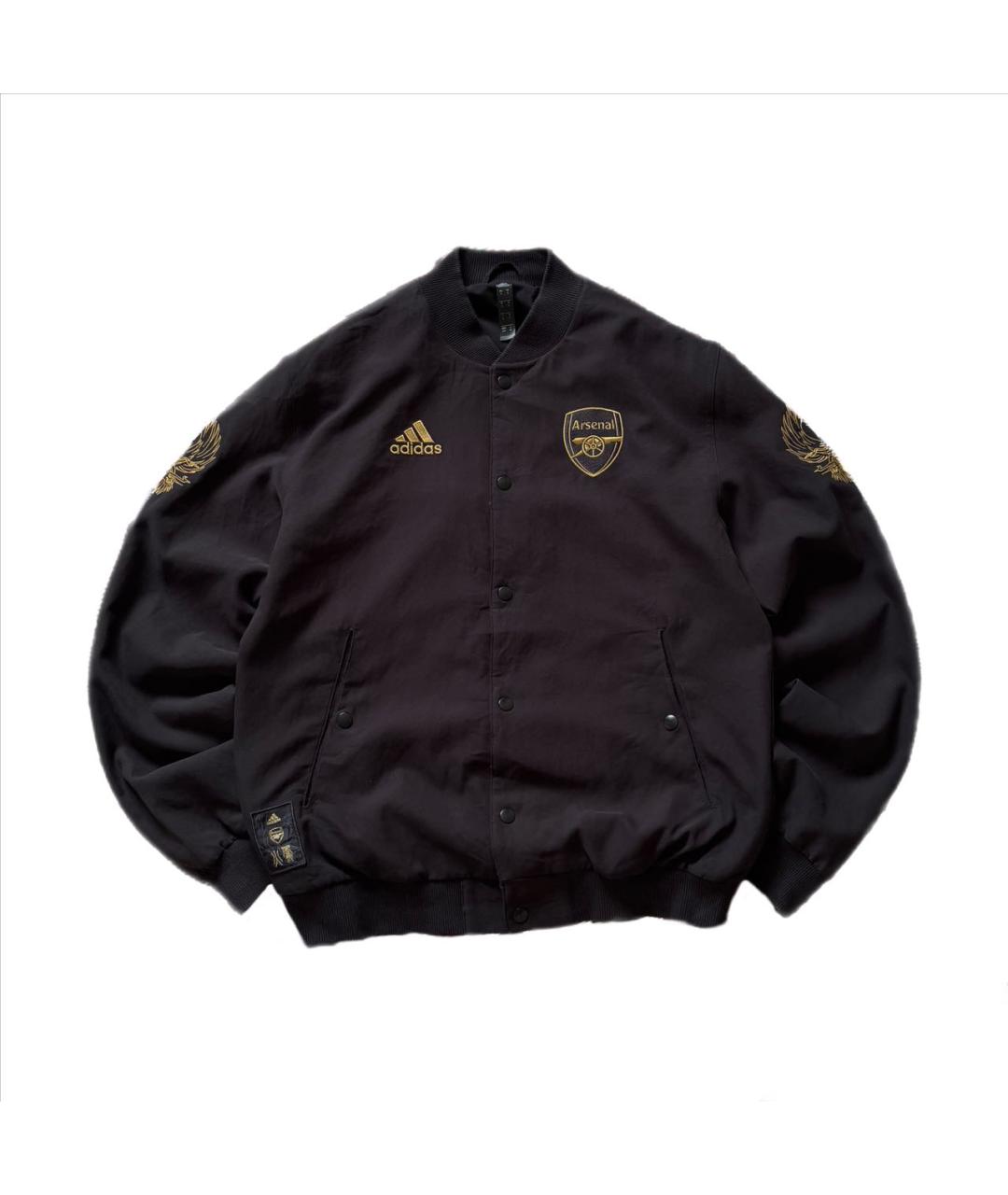 ADIDAS Черная полиэстеровая куртка, фото 9