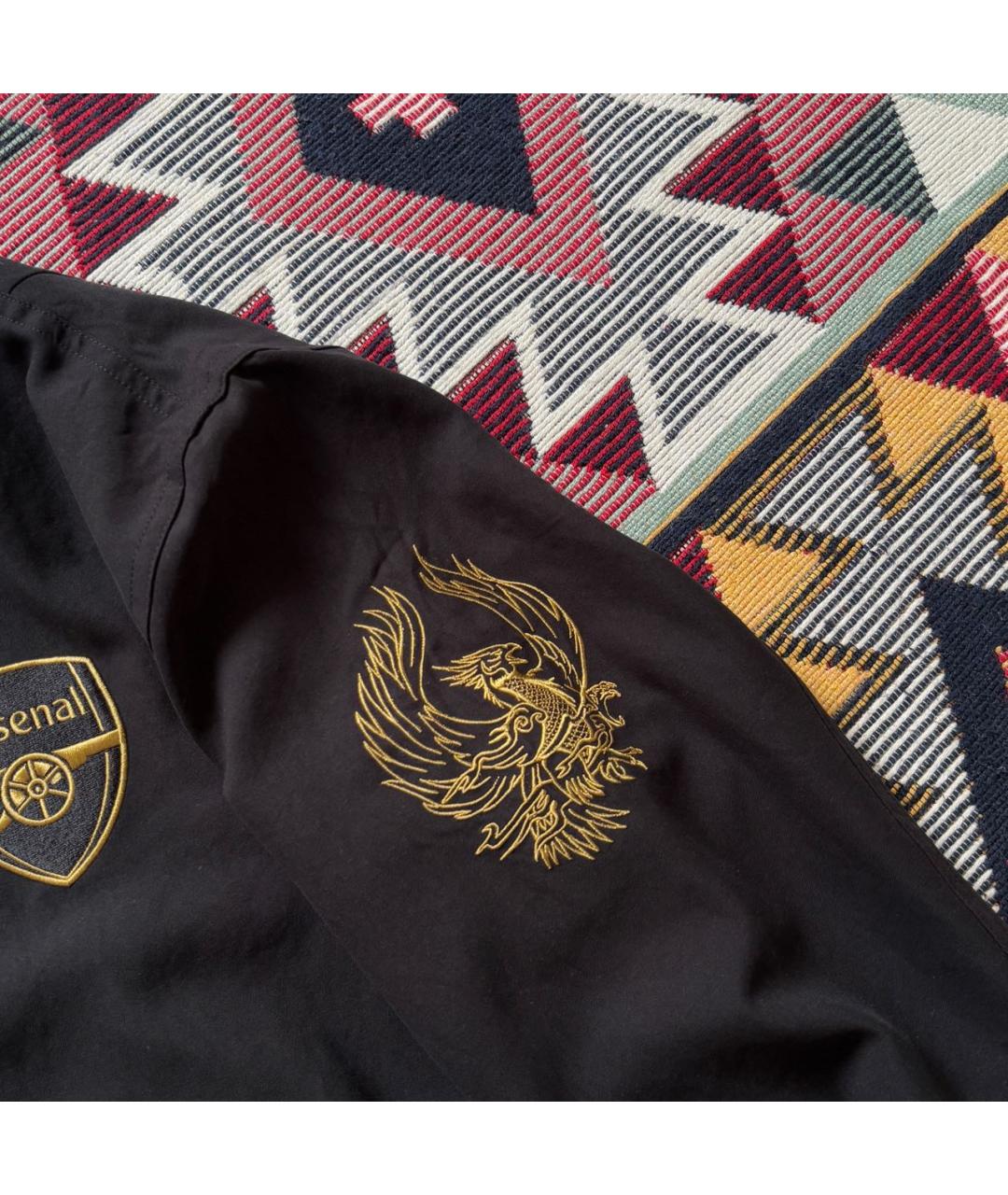 ADIDAS Черная полиэстеровая куртка, фото 4