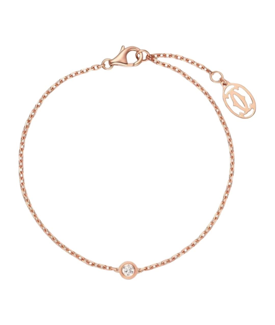 CARTIER Золотой браслет из розового золота, фото 1