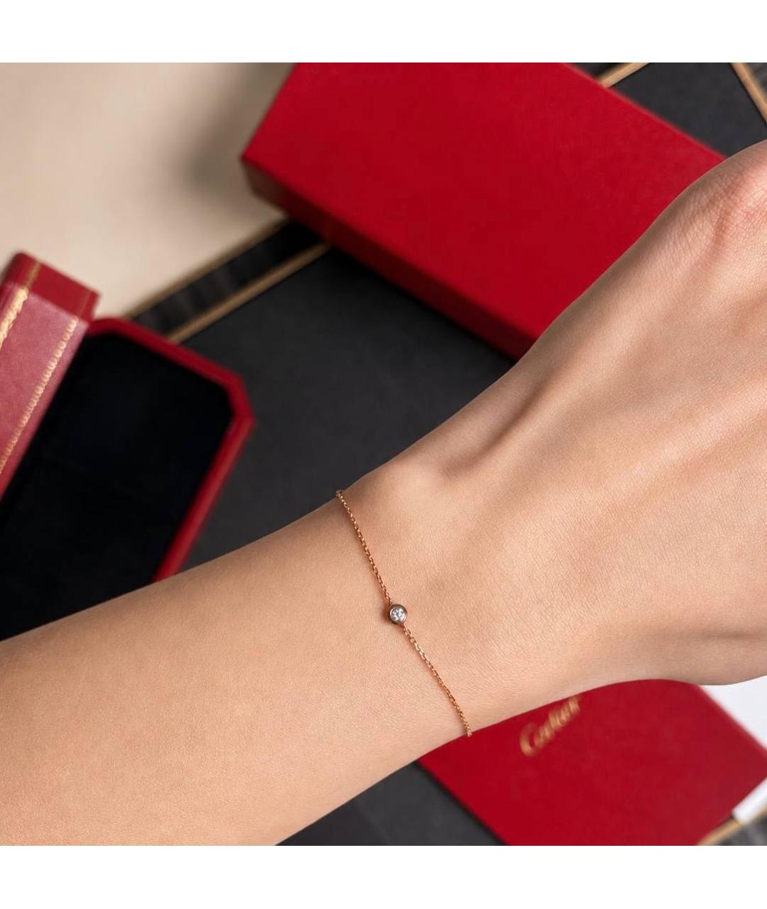 CARTIER Золотой браслет из розового золота, фото 7