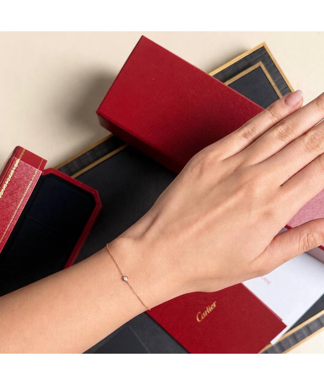 CARTIER Золотой браслет из розового золота, фото 6