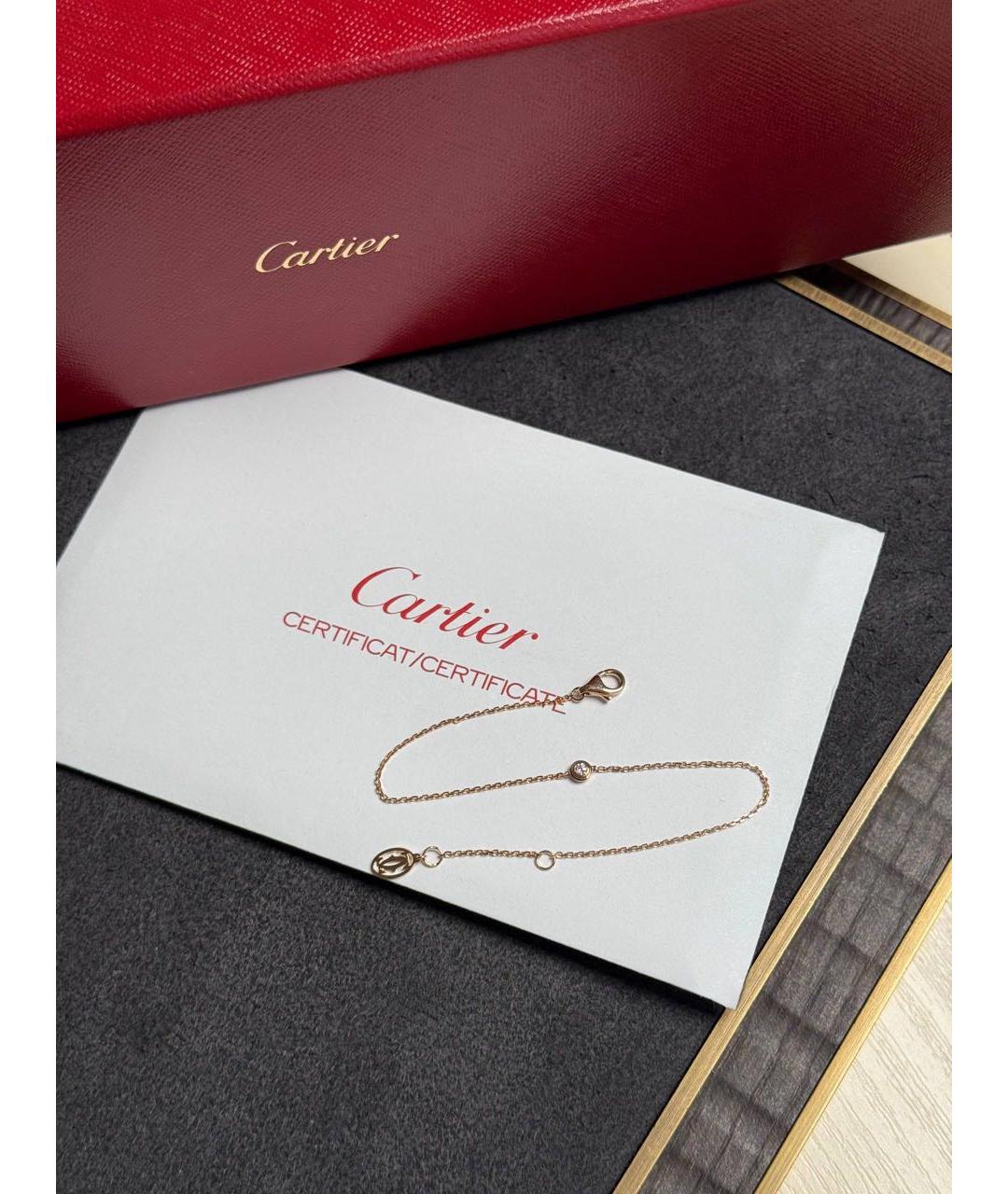 CARTIER Золотой браслет из розового золота, фото 3