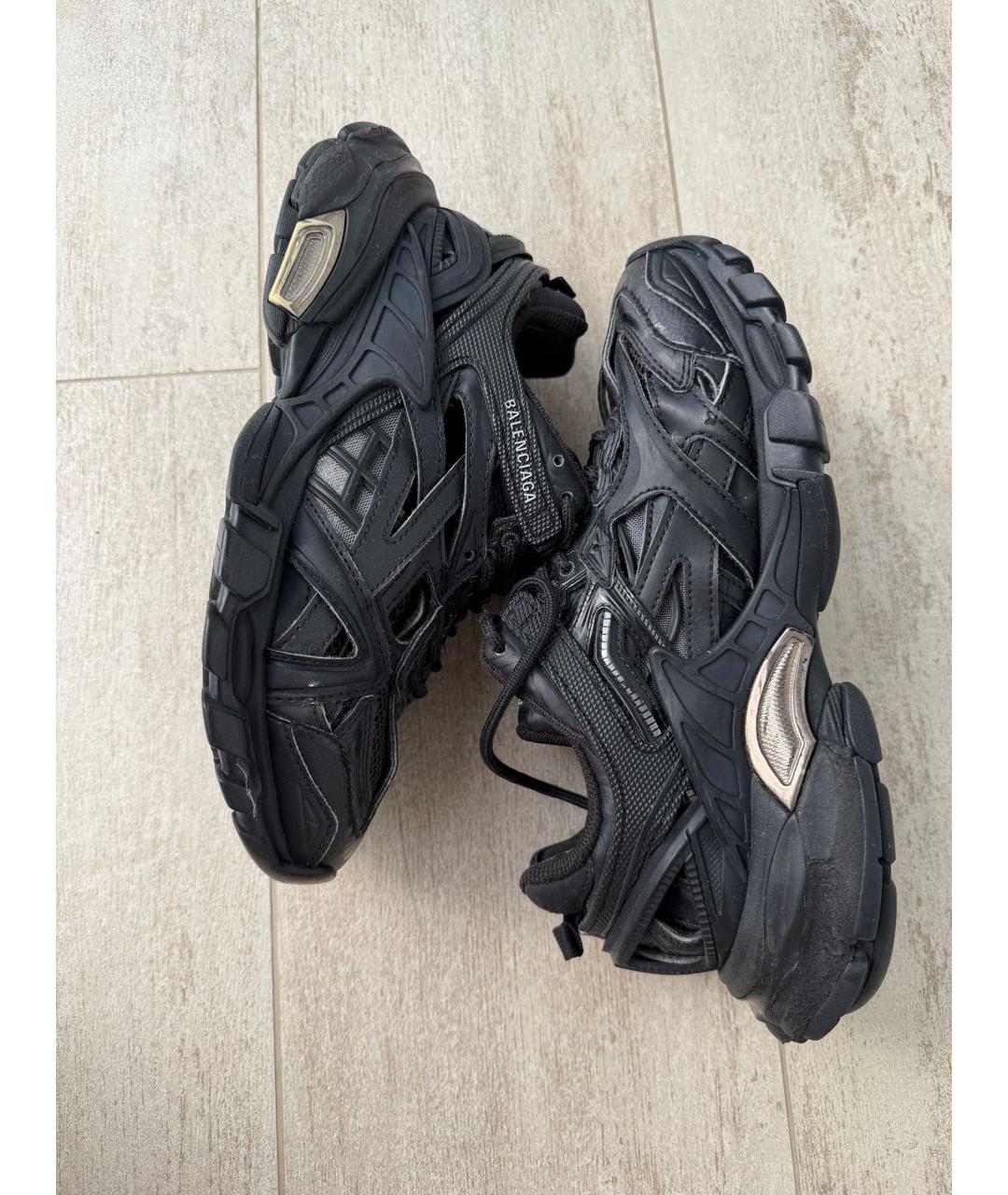 BALENCIAGA Черные кроссовки, фото 3