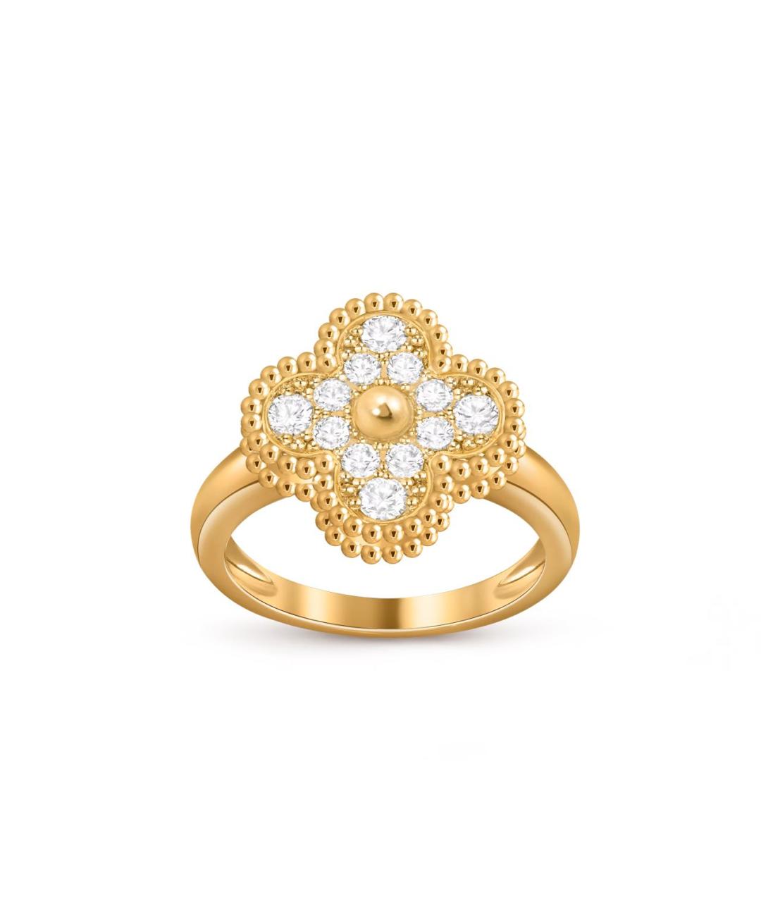 VAN CLEEF & ARPELS Золотое кольцо из желтого золота, фото 2