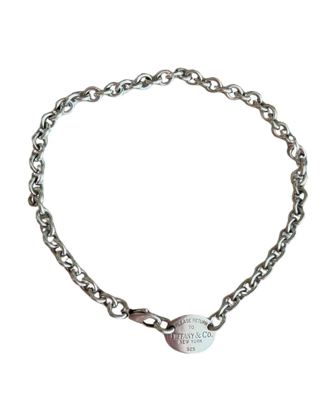 TIFFANY&CO Серебряное серебряное колье, фото 1