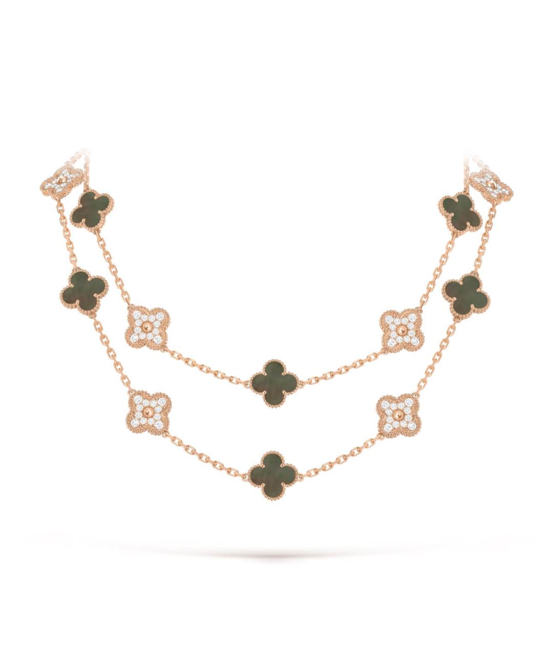 VAN CLEEF & ARPELS Золотое колье из розового золота, фото 2