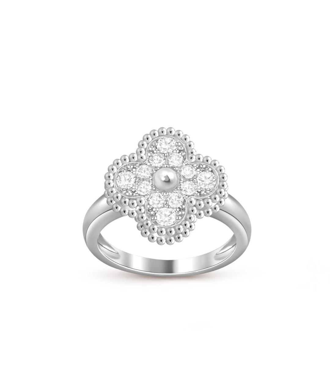 VAN CLEEF & ARPELS Серебряное кольцо из белого золота, фото 2