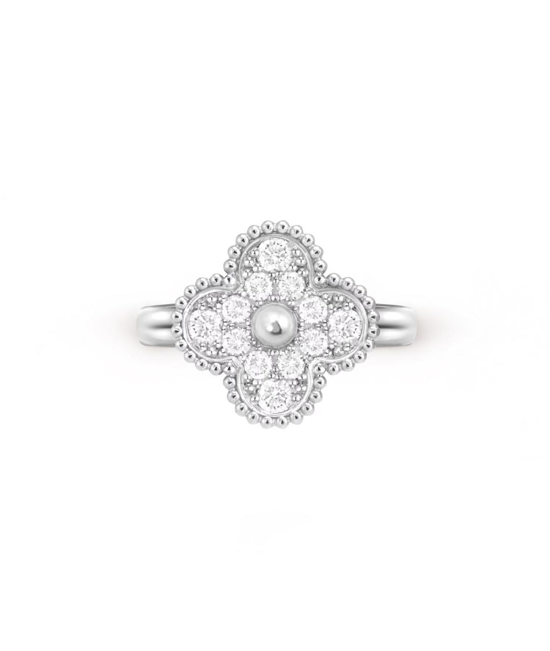 VAN CLEEF & ARPELS Серебряное кольцо из белого золота, фото 4