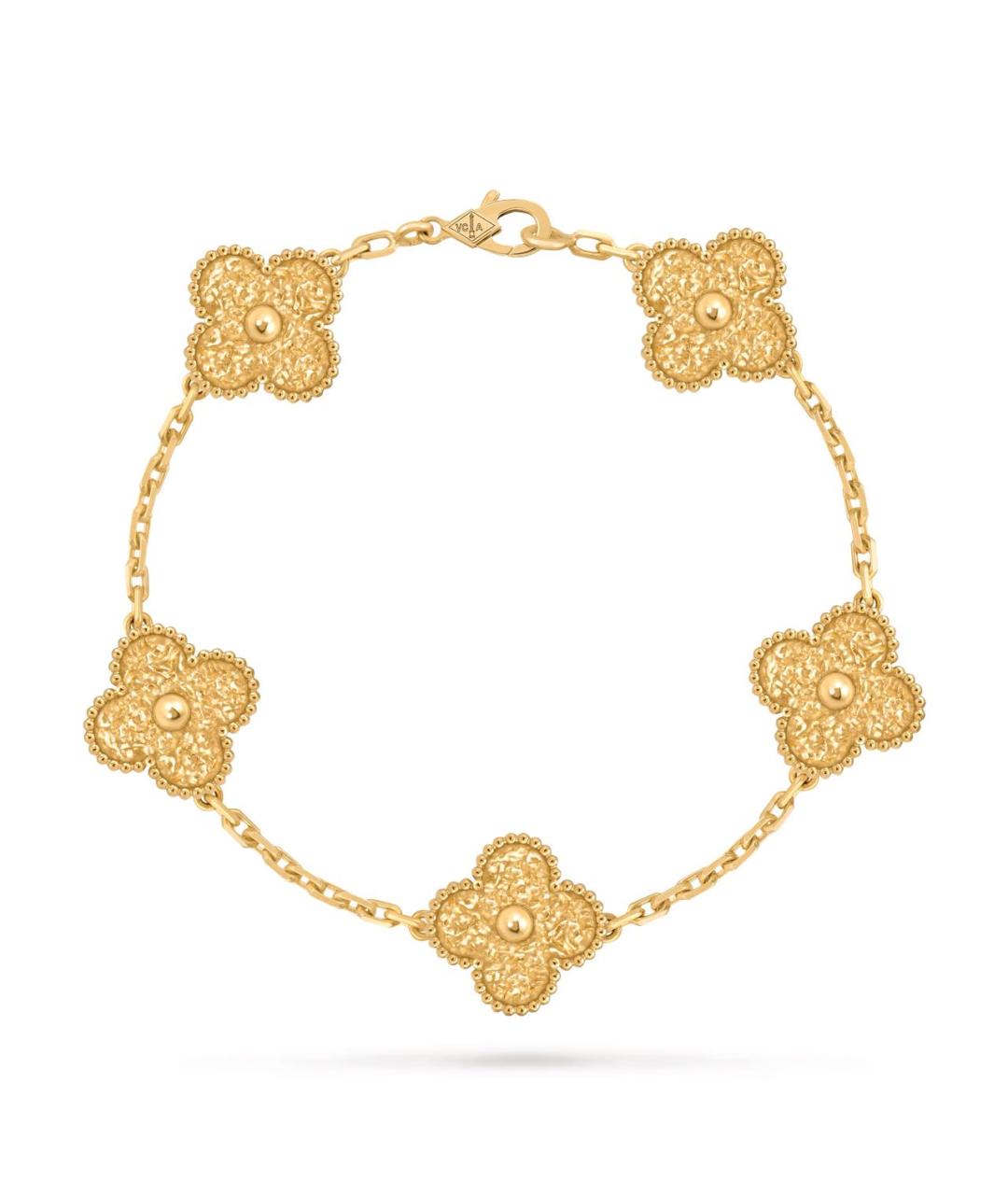VAN CLEEF & ARPELS Золотой браслет из желтого золота, фото 5
