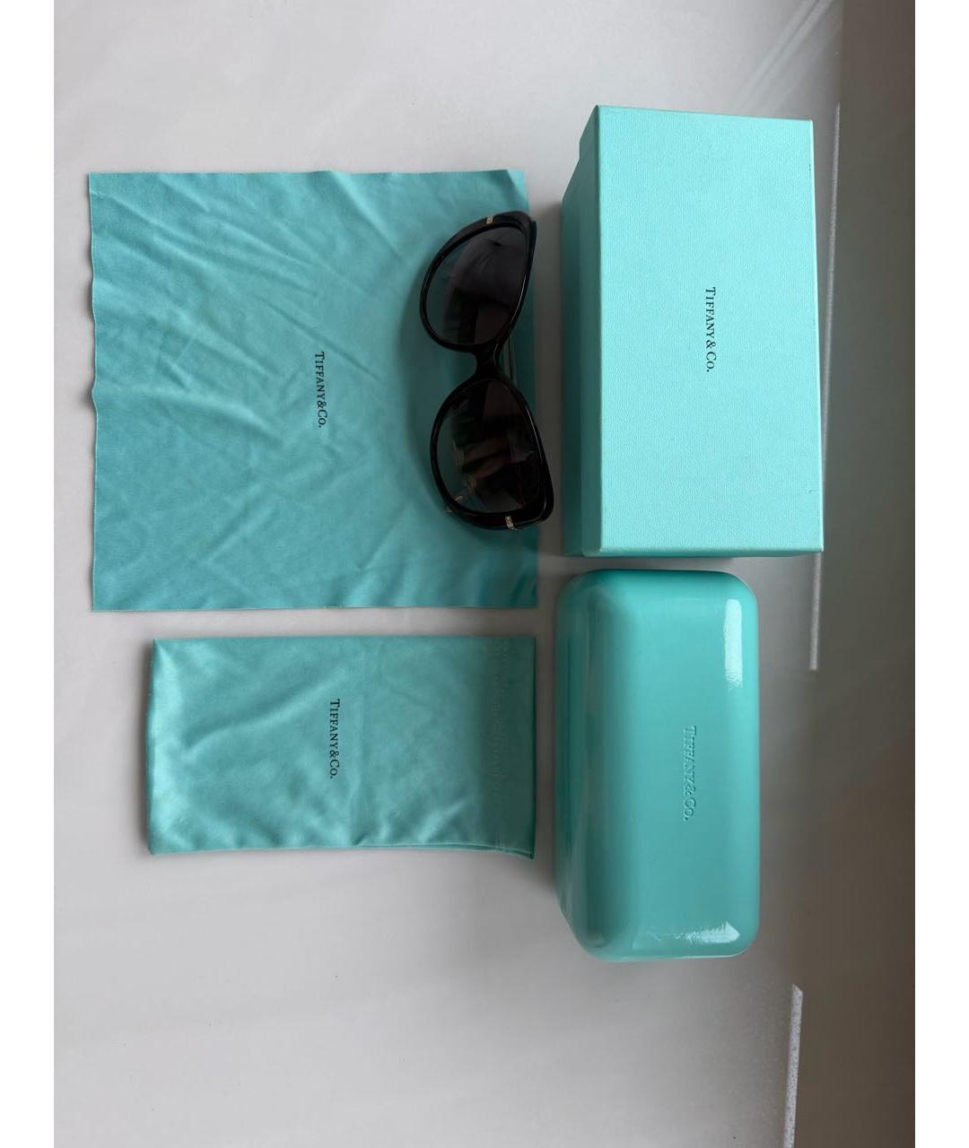 TIFFANY&CO Коричневые солнцезащитные очки, фото 5