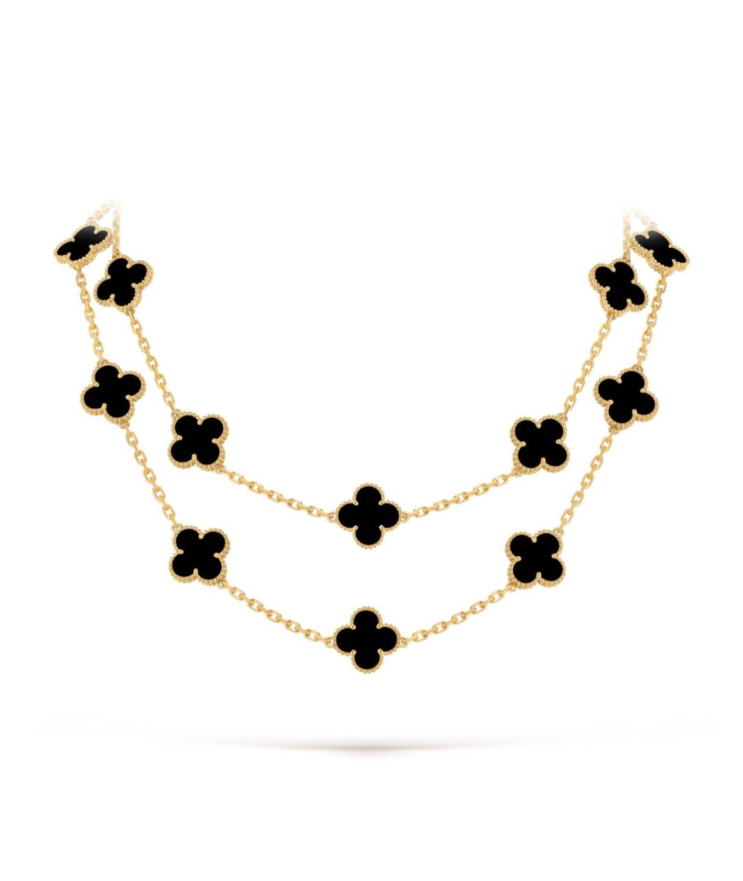 VAN CLEEF & ARPELS Золотое колье из желтого золота, фото 2