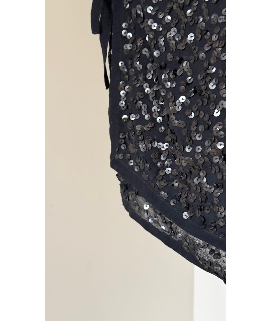 ANN DEMEULEMEESTER Черная юбка мини, фото 5