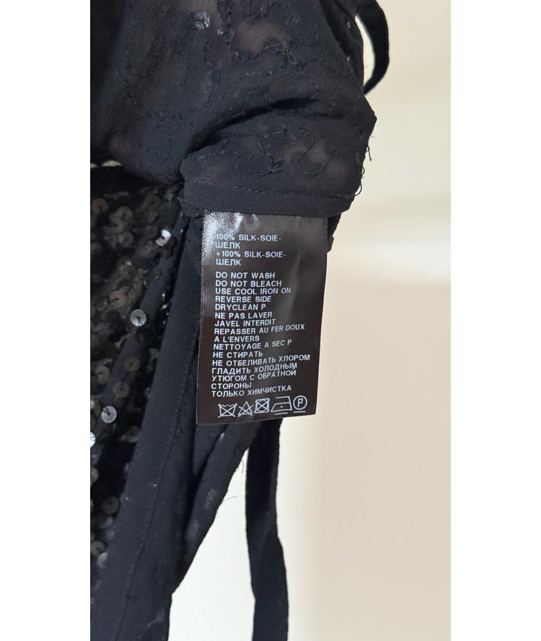 ANN DEMEULEMEESTER Черная юбка мини, фото 6
