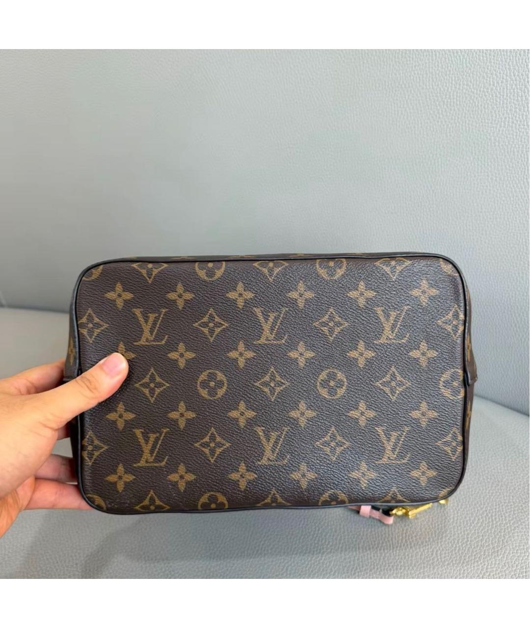 LOUIS VUITTON Розовая кожаная сумка через плечо, фото 5