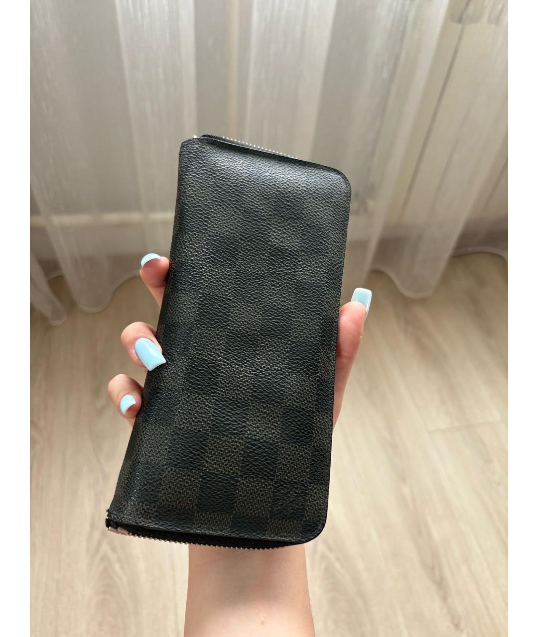 LOUIS VUITTON Черный кошелек, фото 2