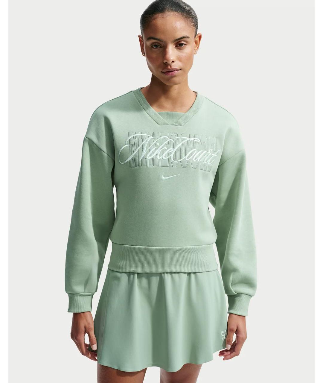 NIKE Зеленый полиэстеровый спортивные костюмы, фото 3