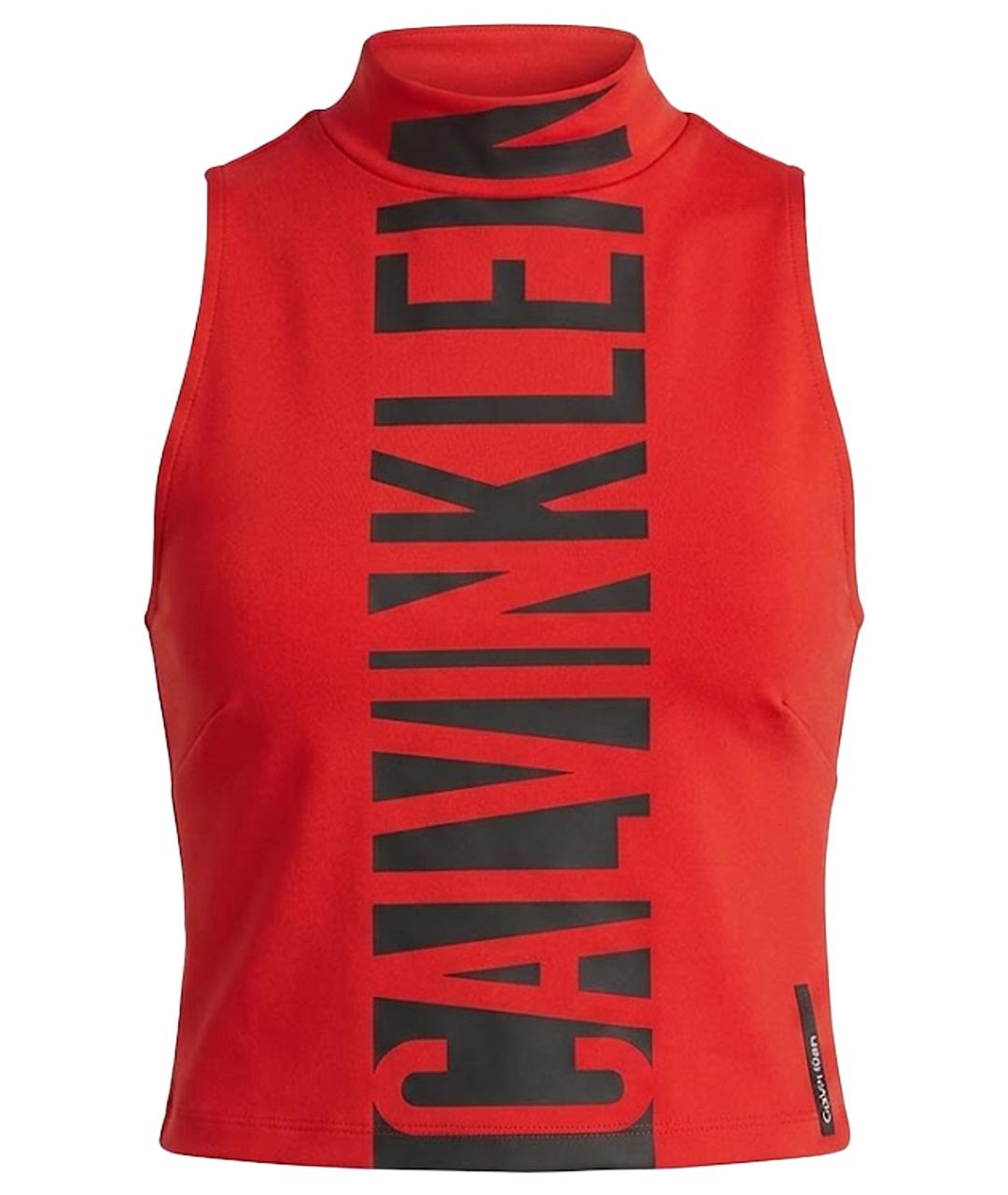 CALVIN KLEIN Красная майка, фото 1
