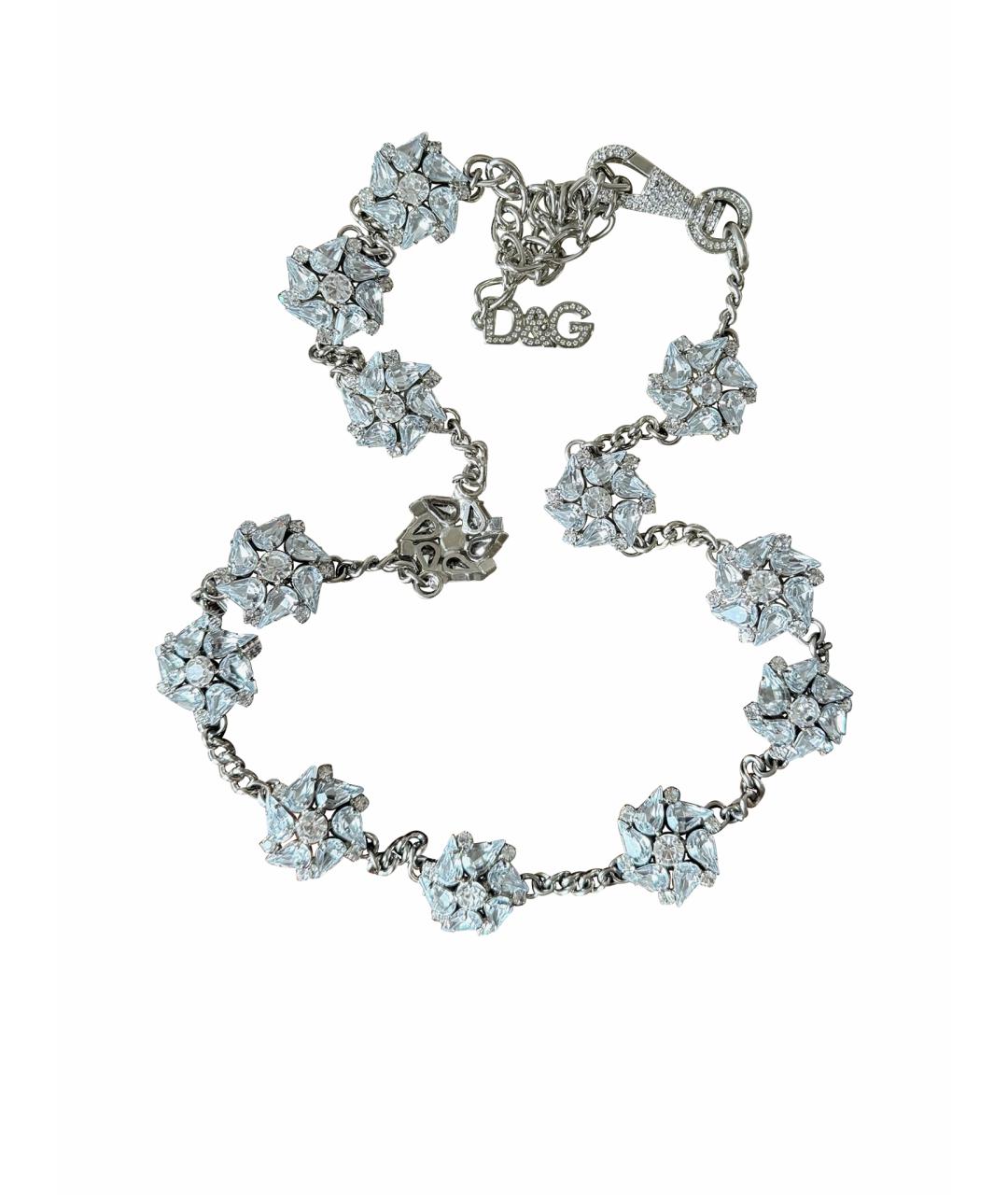 DOLCE&GABBANA Серебряный ремень, фото 1