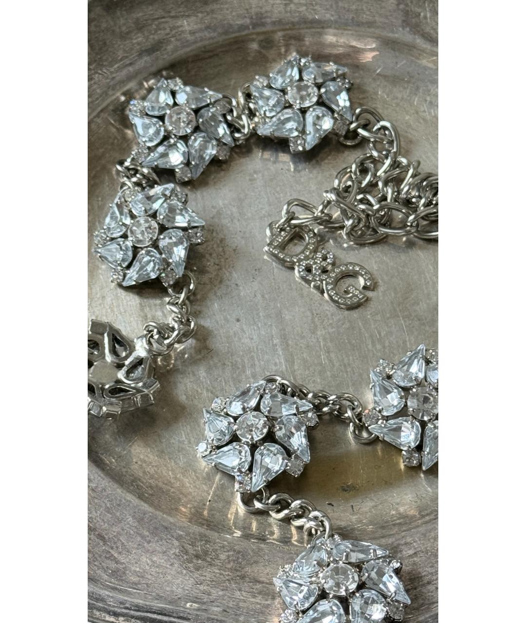 DOLCE&GABBANA Серебряный ремень, фото 5