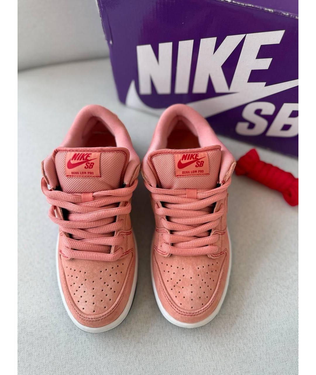 NIKE Розовые кеды, фото 2
