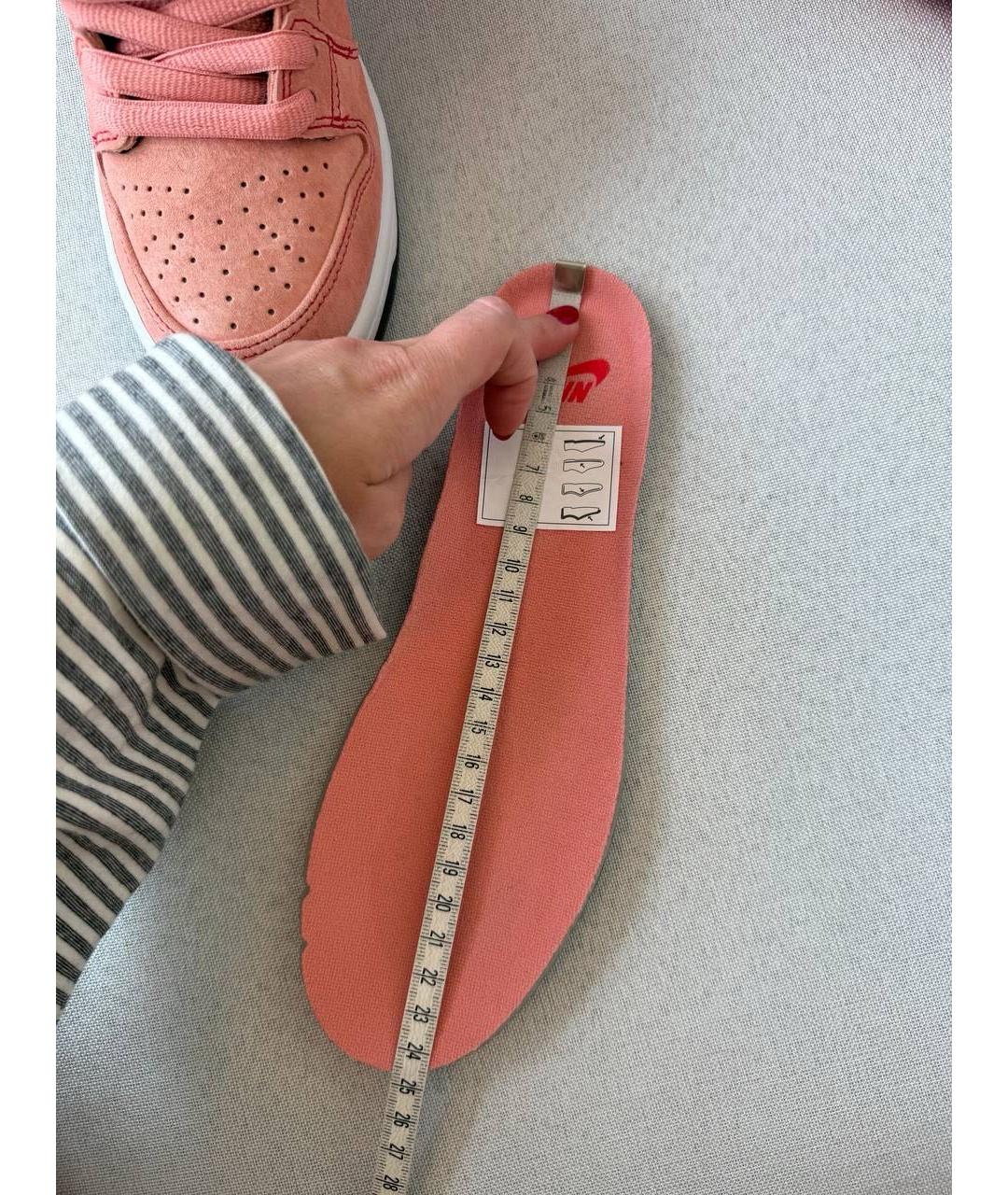 NIKE Розовые кеды, фото 5