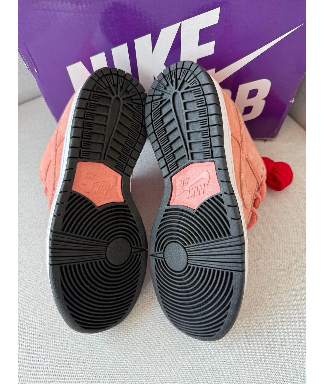 NIKE Розовые кеды, фото 3