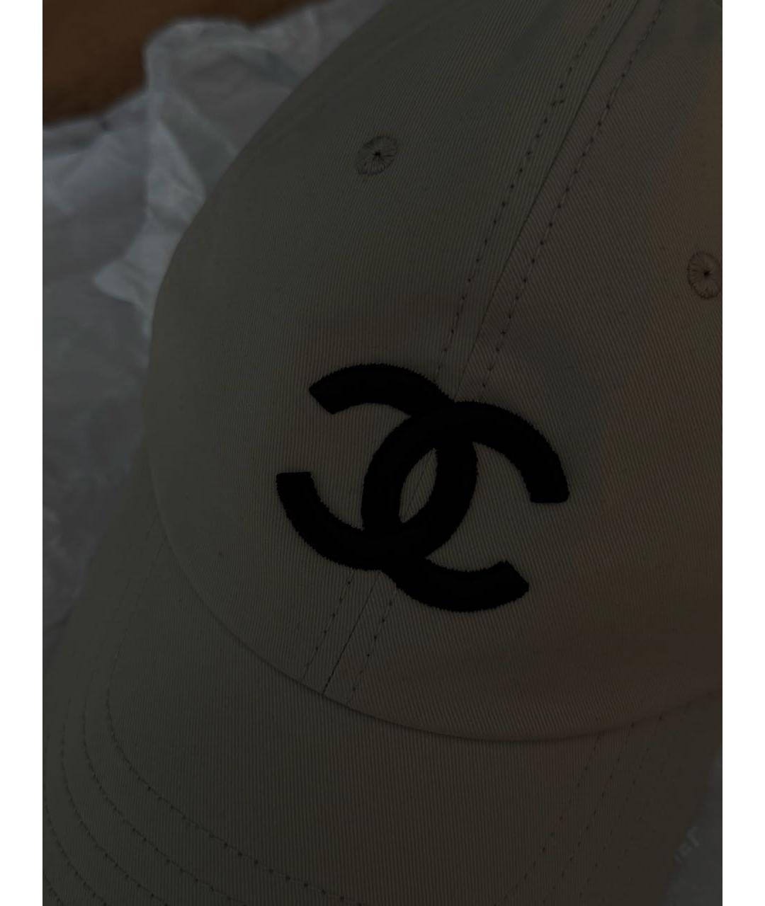 CHANEL Серая хлопковая кепка, фото 4