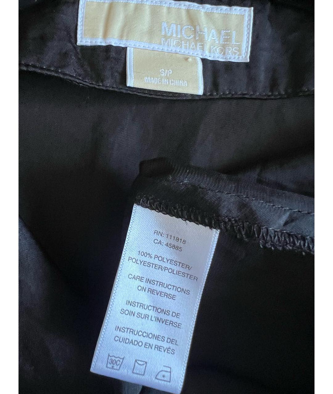 MICHAEL KORS Черная блузы, фото 3