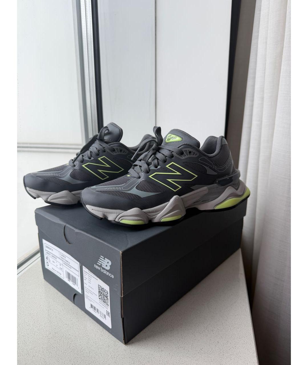 NEW BALANCE Антрацитовые кроссовки, фото 2