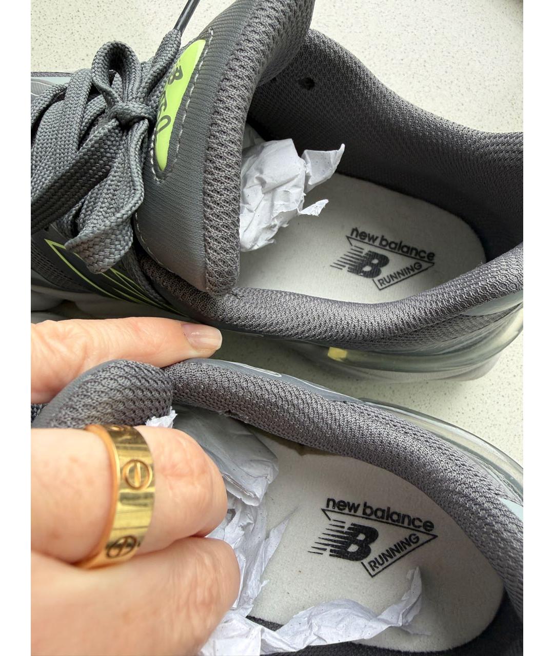 NEW BALANCE Антрацитовые кроссовки, фото 6
