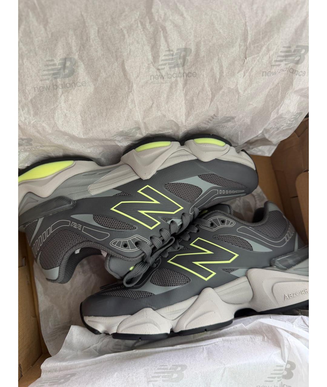 NEW BALANCE Антрацитовые кроссовки, фото 7