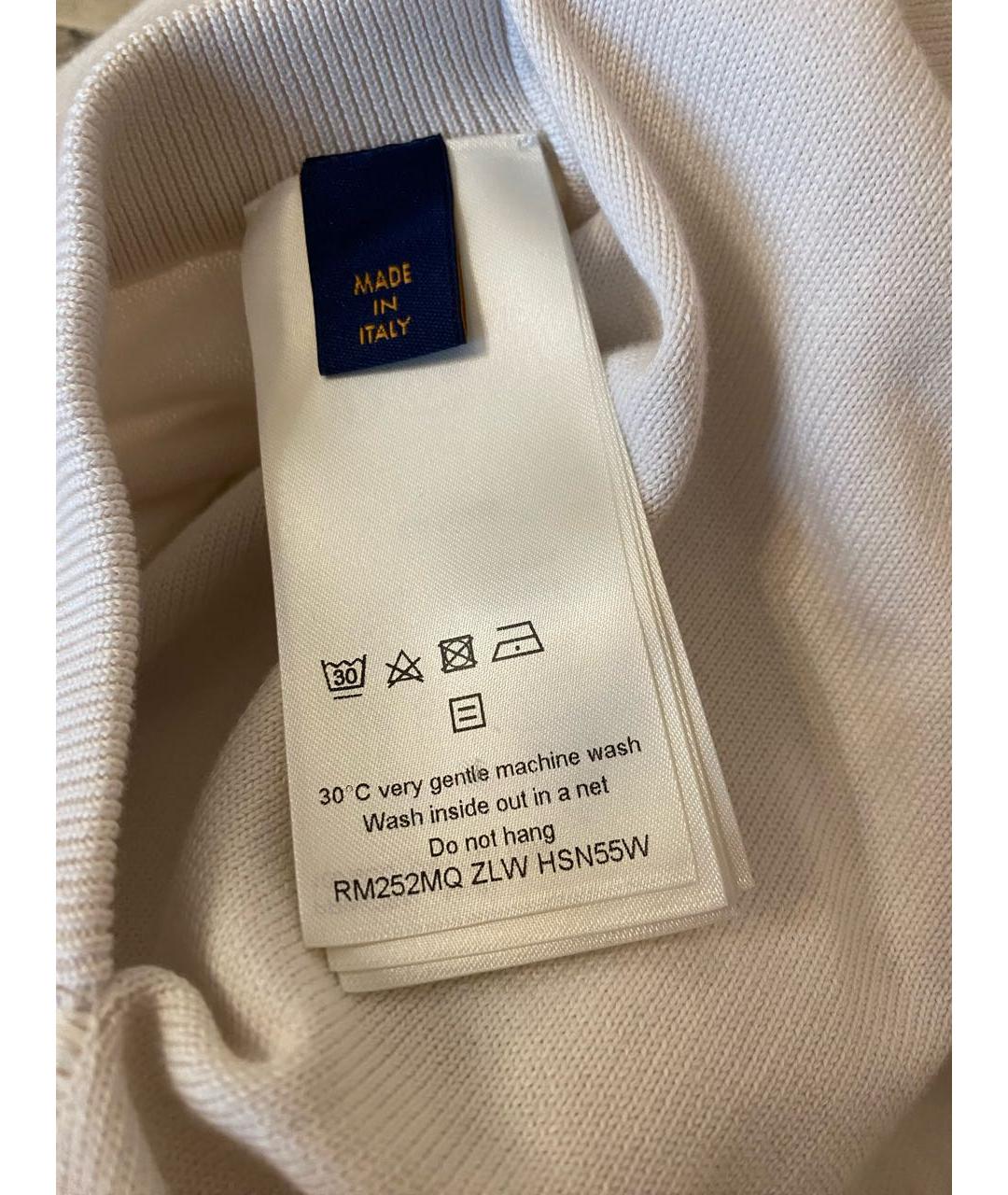 LOUIS VUITTON Белая нейлоновая куртка, фото 7