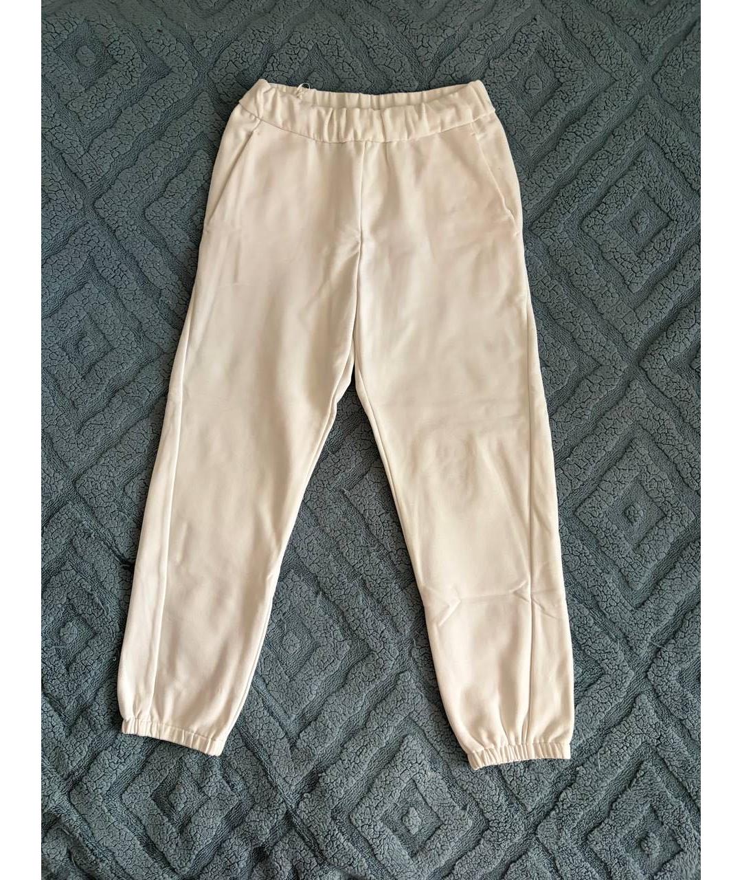 MAX MARA Белый хлопковый спортивные костюмы, фото 2