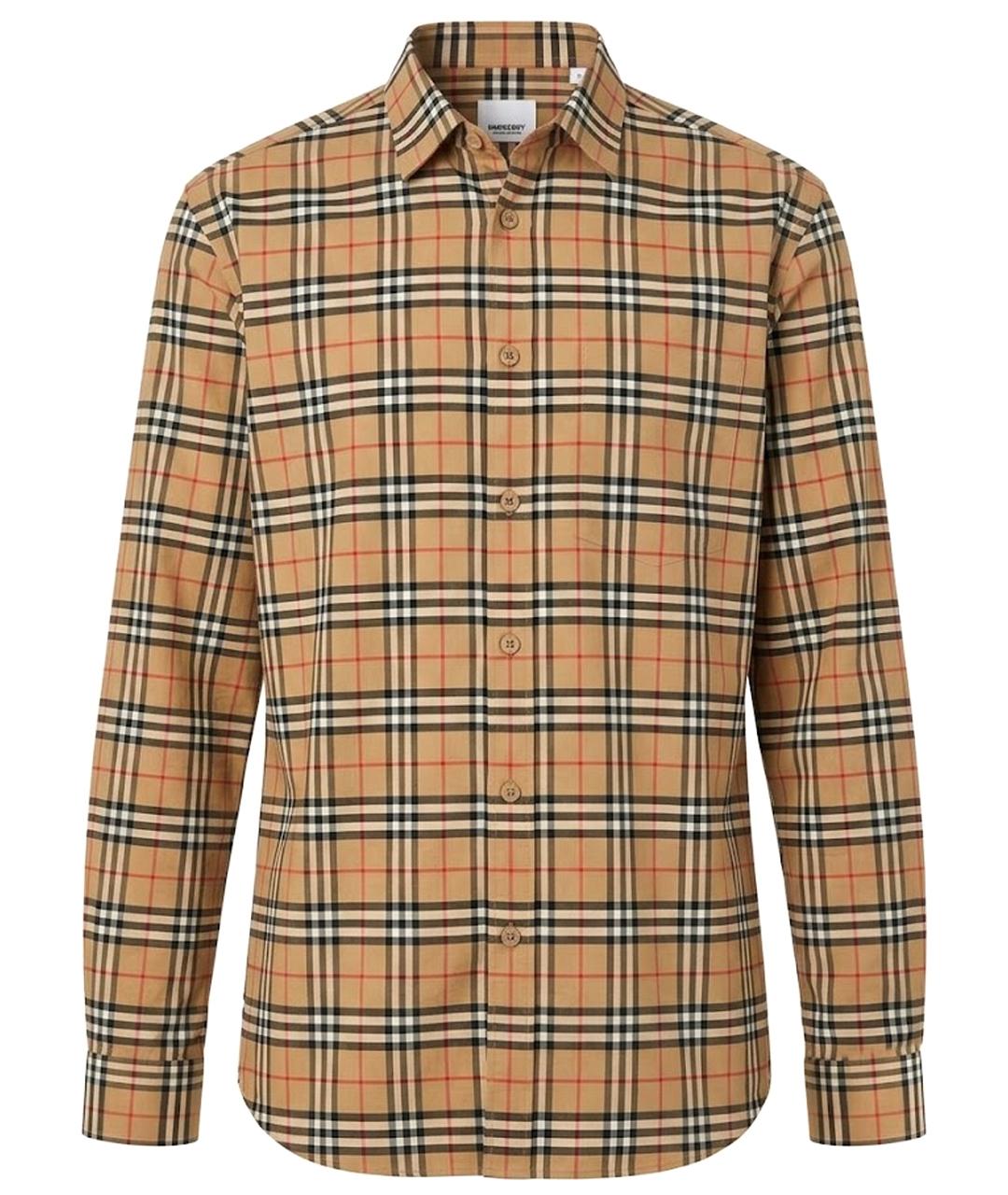 BURBERRY Мульти классическая рубашка, фото 1