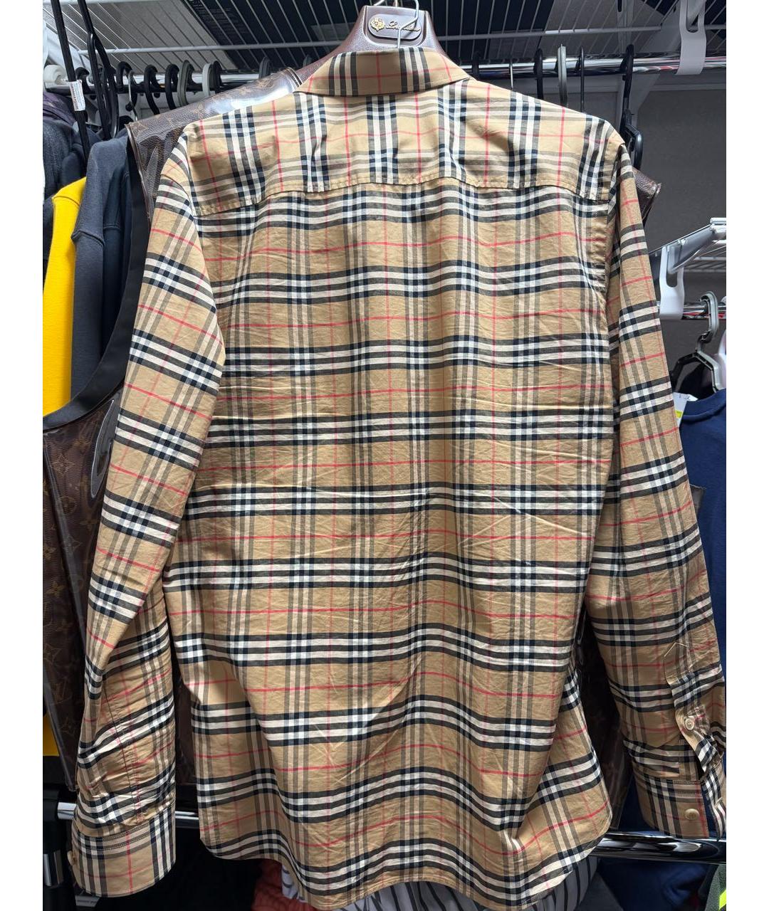 BURBERRY Мульти классическая рубашка, фото 2