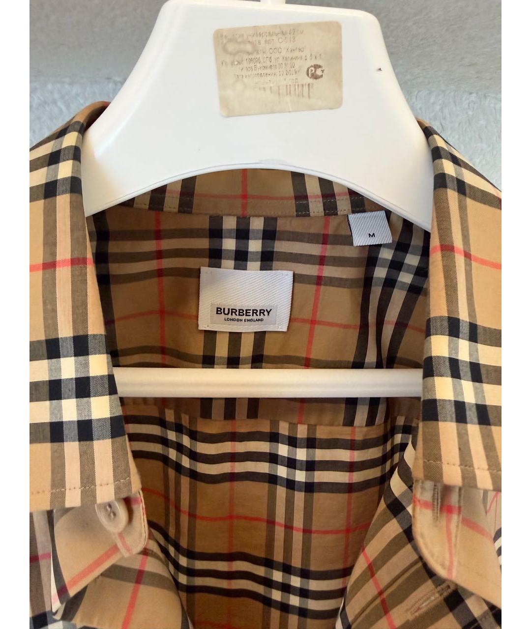 BURBERRY Мульти классическая рубашка, фото 6