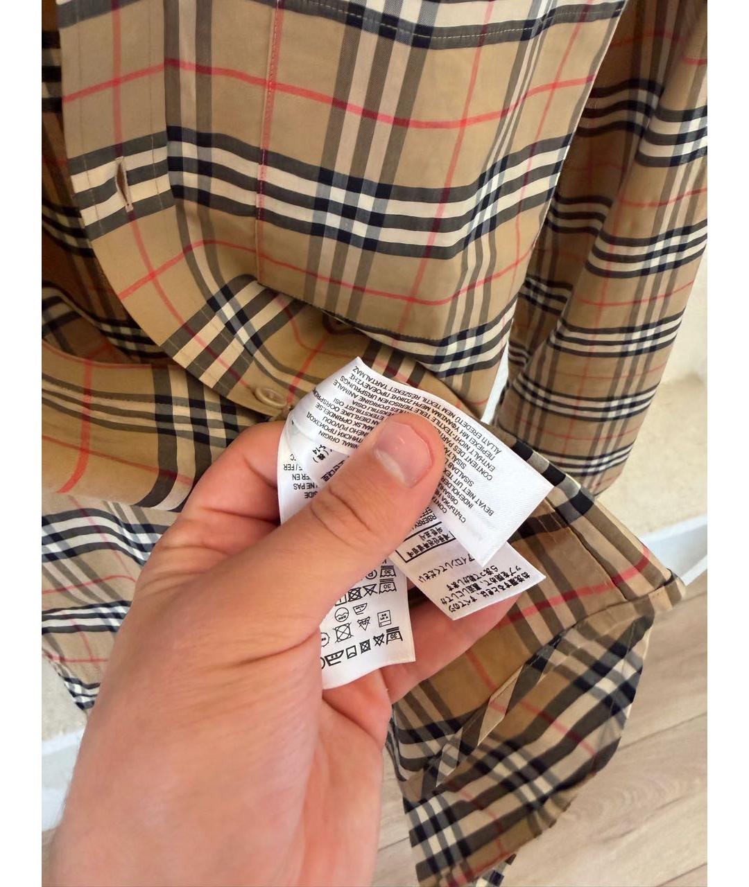 BURBERRY Мульти классическая рубашка, фото 5