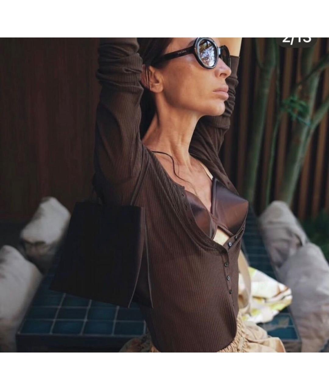 MICHAEL KORS Черные металлические солнцезащитные очки, фото 4