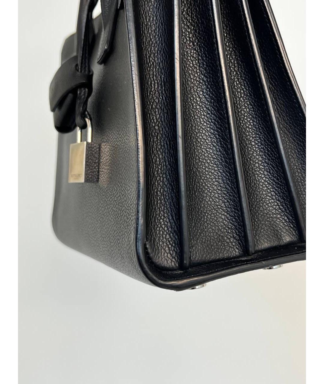 SAINT LAURENT Черная сумка тоут, фото 8