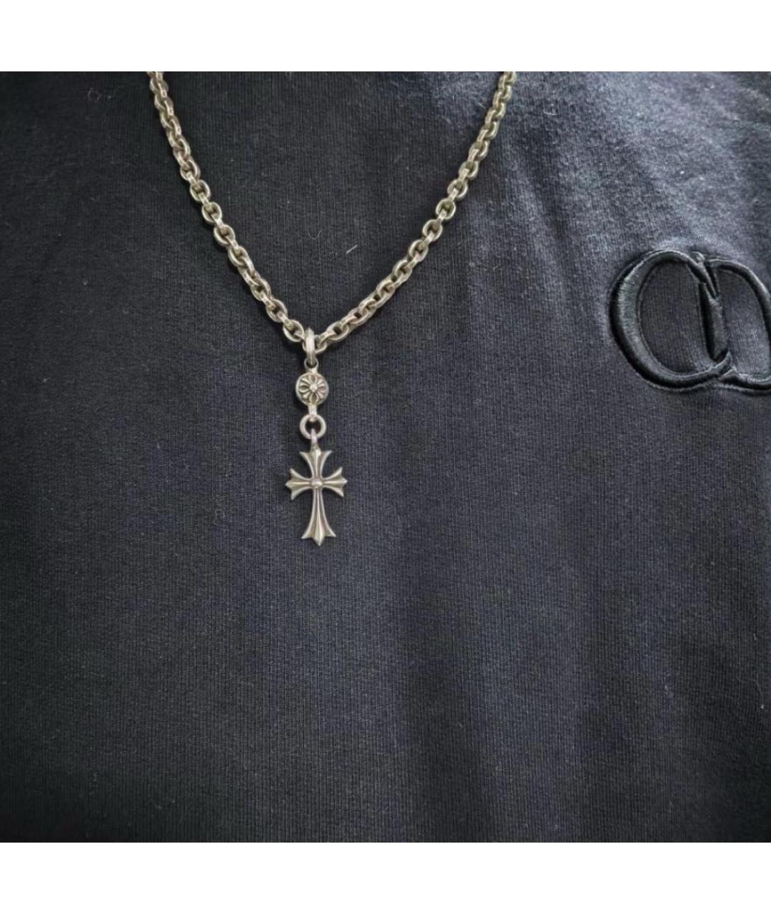 CHROME HEARTS Серебряная серебряная цепочка/подвеска, фото 3