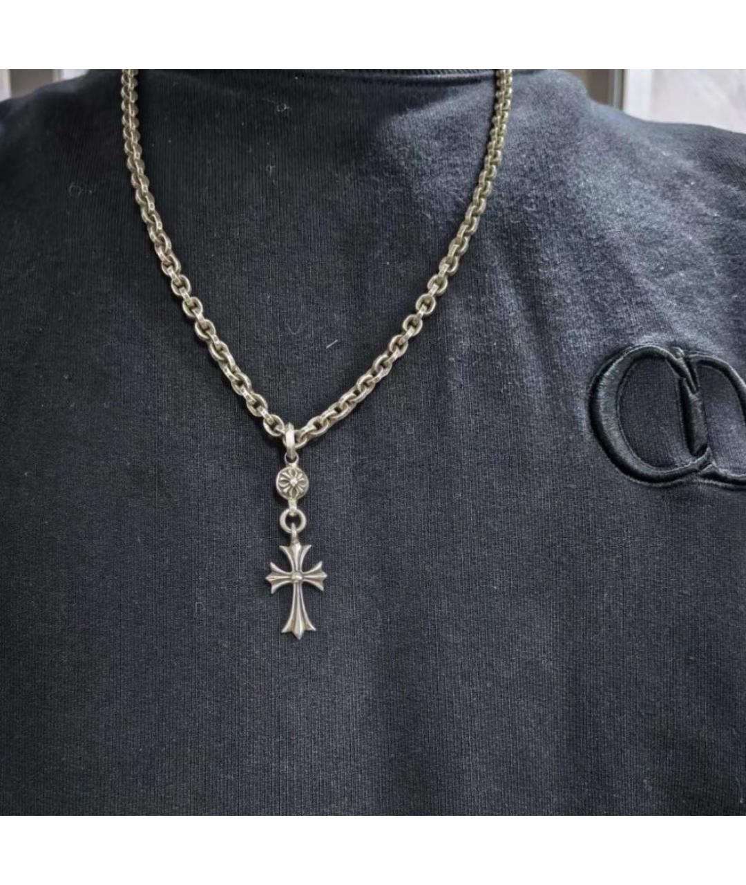 CHROME HEARTS Серебряная серебряная цепочка/подвеска, фото 4