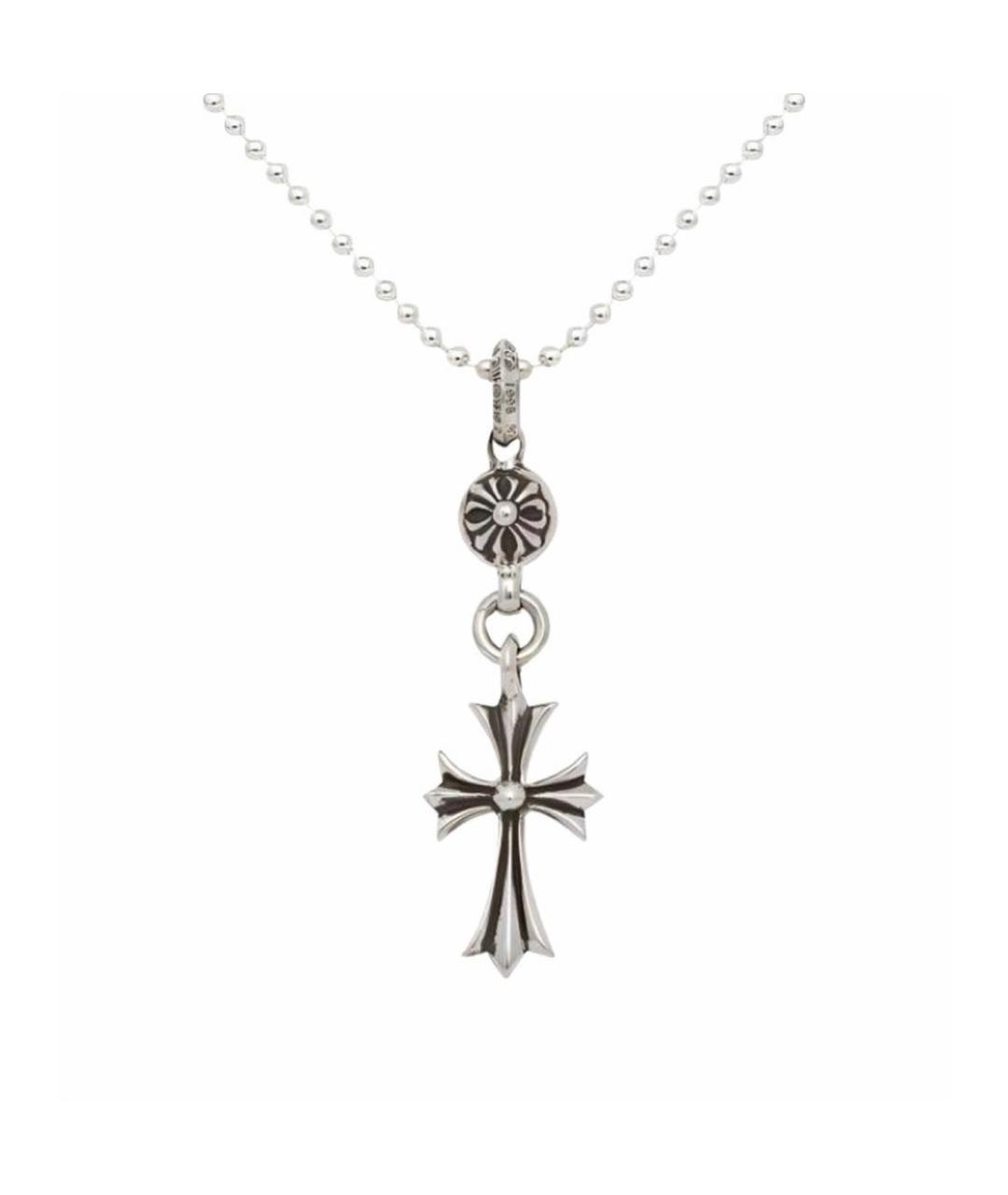 CHROME HEARTS Серебряная серебряная цепочка/подвеска, фото 6