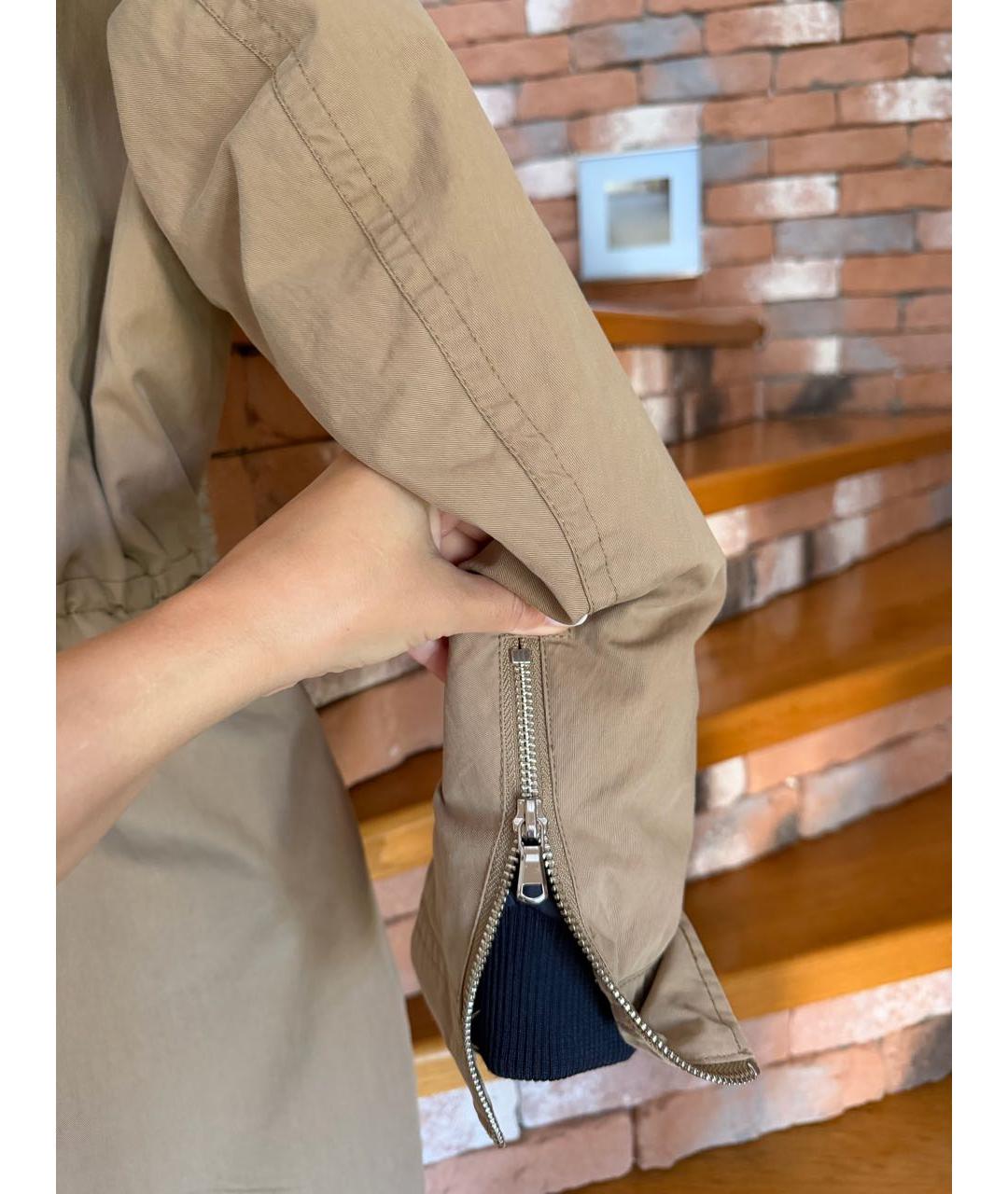'S MAX MARA Бежевая парка, фото 4